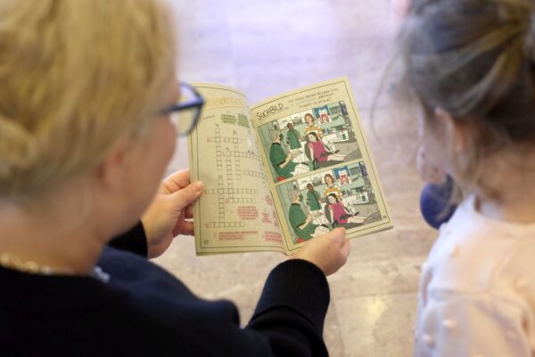 Auch junge Besucher informierten sich interessiert am Stand der Zahnärzteschaft.