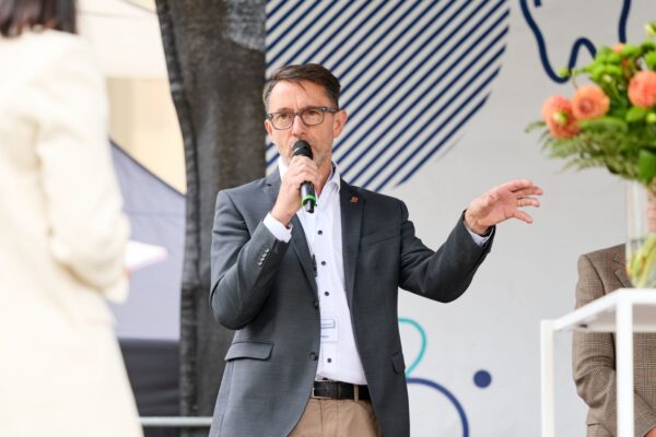Landkreis. Thomas Maier brachte die Perspektive des Landkreises Heilbronn in die Diskussion ein.