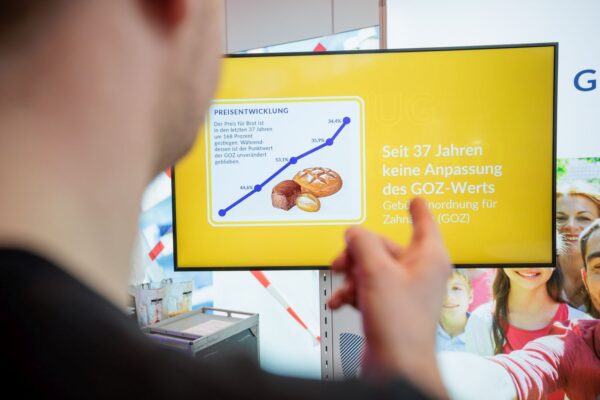 Deutlicher Verweis auf die berufspolitischen Kernanliegen der Zahnärzteschaft.